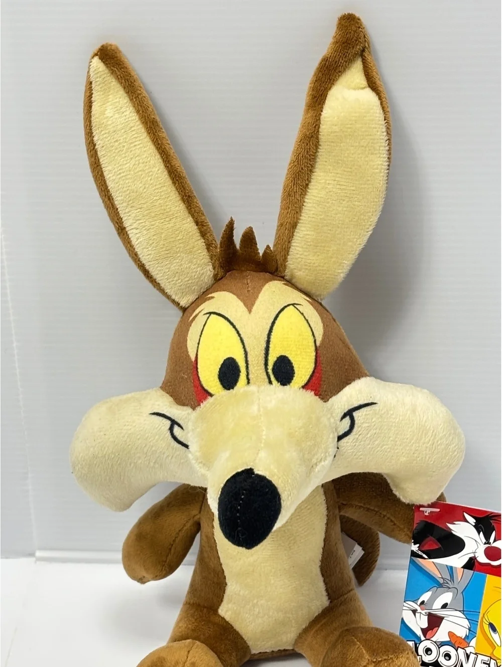 Looney Tunes Wile E. Coyote Plush Toy with Original Tag, Approximately 9 Inches